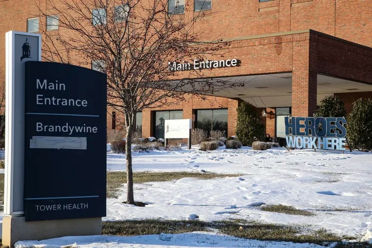 Brandywine Hospital is closing today at midnight,, Monday, January 31, 2022.