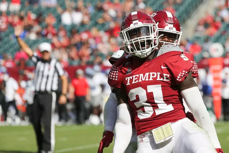 Temple linebacker Yvandy Rigby, who was one of the premier tacklers on the team this season, announced plans to declare for the NFL draft.