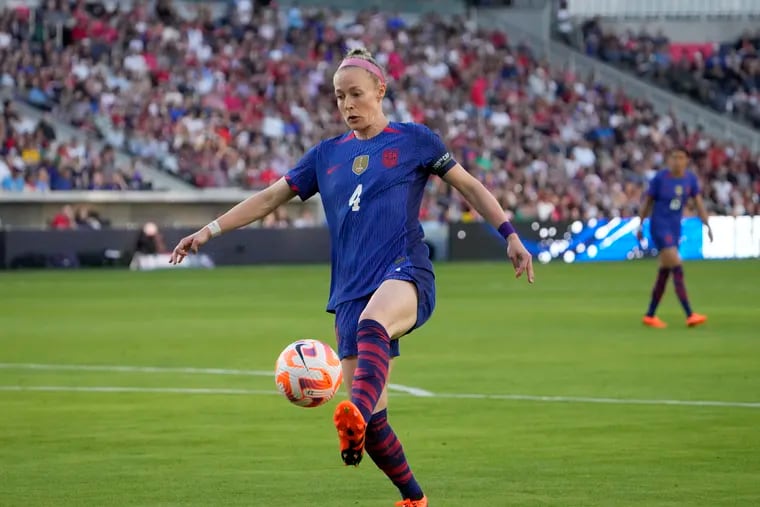 Becky Sauerbrunn is reportedly set to miss the upcoming World Cup because of a foot injury.