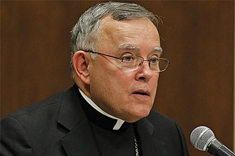 Archbishop Charles J. Chaput concluded that the priest, the Rev. Joseph DiGregorio (not pictured) is not a danger to the community. (Alejandro A. Alvarez / Staff Photographer, file)