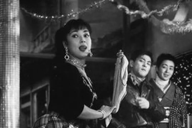 Machiko Kyo (left) in Kenji Mizoguchi&#0039;s &quot;Streets of Shame,&quot; his 1956 film about prostitutes at a brothel. It&#0039;s in the new box set &quot;Fallen Women&quot; from Criterion.