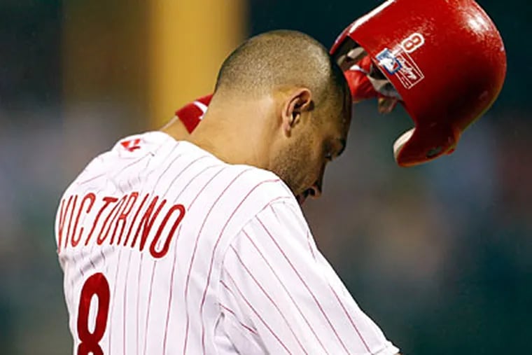 Shane Victorino said he expects to be in the lineup for Saturday's game against the Marlins. (Yong Kim/Staff Photographer)
