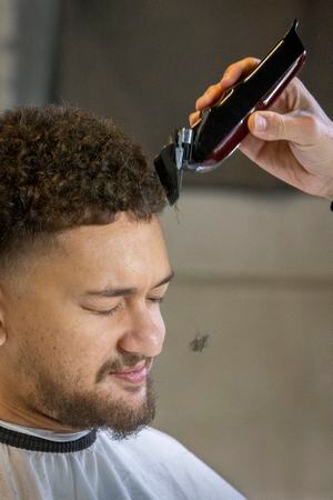 Find you a good barber that knows how to apply the enhancements proper, how to get waves