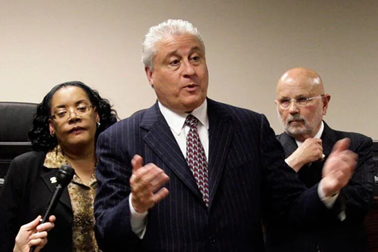 Russell Nigro, the BRT chairman, with other members in 2009. File