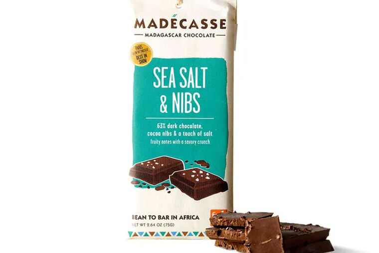 Madecasse Sea Salt and nibs