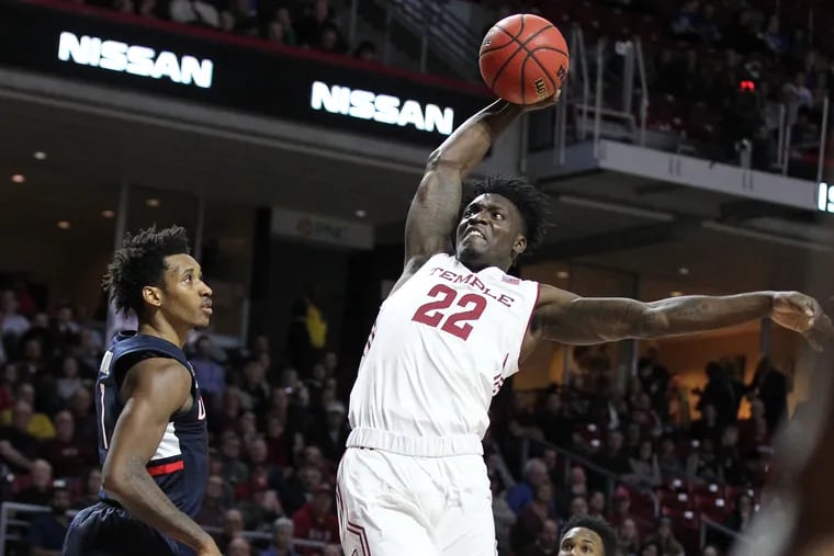 The Temple Owls and De'Vondre Perry might need to take flight to ensure themselves an NCAA Tournament berth.