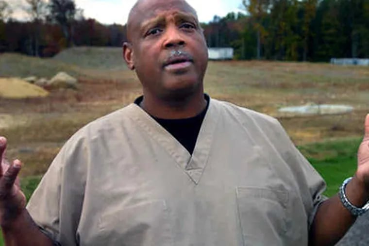 Army veteran (with top-secret clearance) David London was fired from his supervisory job in Chester County after being told a background check showed him to be a criminal.