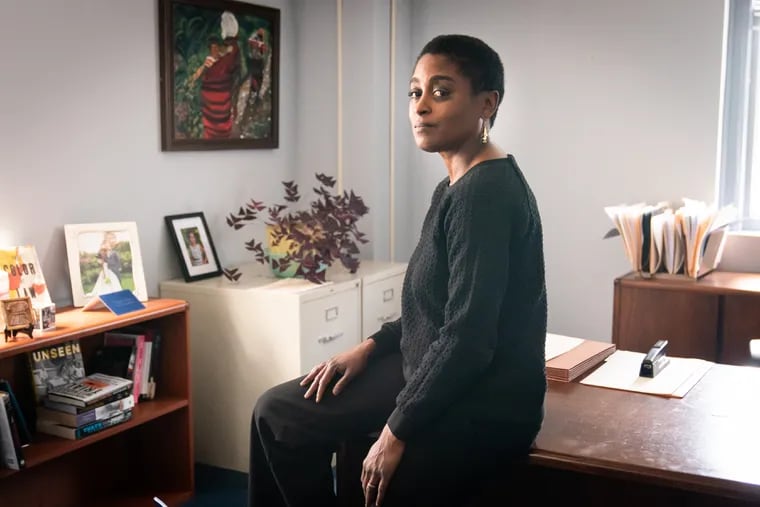 Keisha Hudson, Chief Defender, shown here in her office at the Defender Association of Philadelphia, Thursday, May 5, 2022.