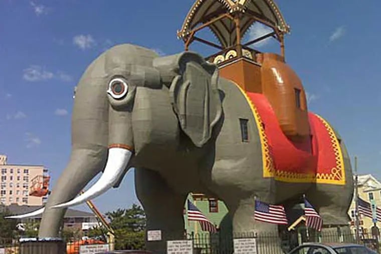 Lucy the elephant is just one of the attractions in Margate, which is also becoming a restaurant row.