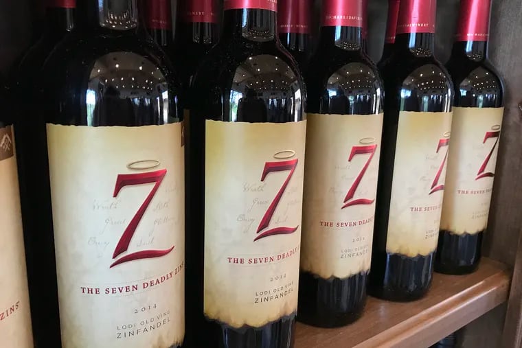 Lodi is known as the Zinfandel Capital of the World. About 40 percent of California's zinfandel grapes are grown in Lodi. Michael David Winery's Seven Deadly Zins has been the number one selling zinfandel in the U.S. since 2015. (Mary Ann Anderson/TNS)