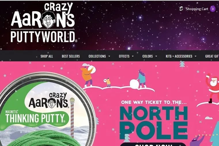 Aaron's Putty World web page.