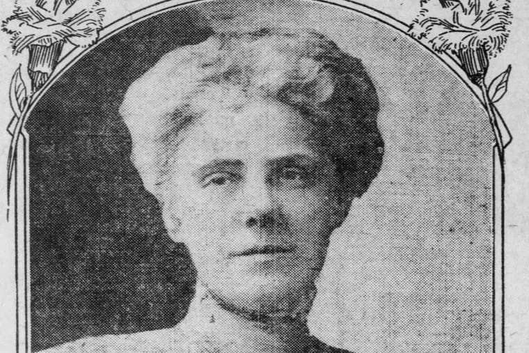 A photo of Anna Jarvis featured in the May 10, 1913 edition of the Philadelphia Inquirer.