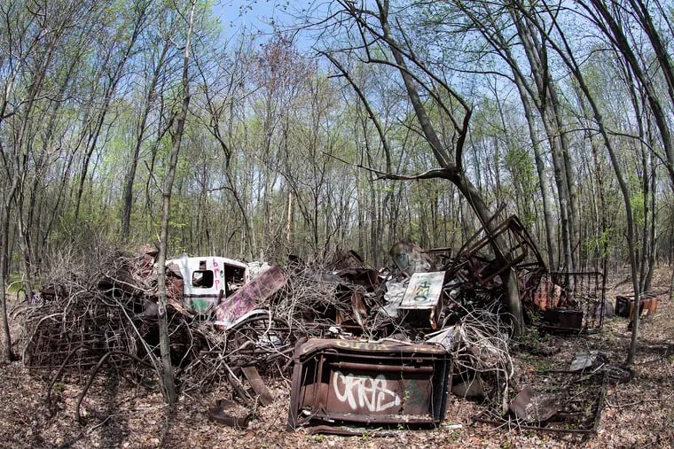 Burlington Island, once the home of Native Americans, a Colonial trading post, wealthy Main Line residents on summer break and a 1920s amusement park, is filled with decades of debris.