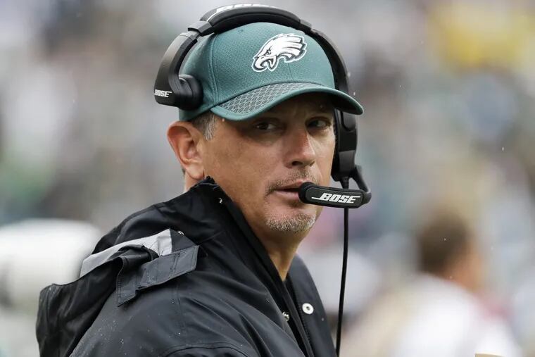Eagles defensive coordinator Jim Schwartz doesn’t call many blitzes, but the ones he does have been effective.