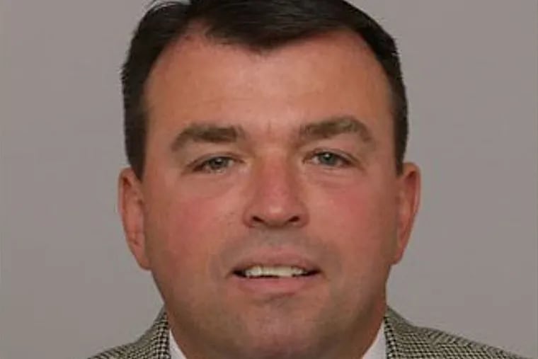 Eagles Vice President of Player Personnel Tom Gamble.