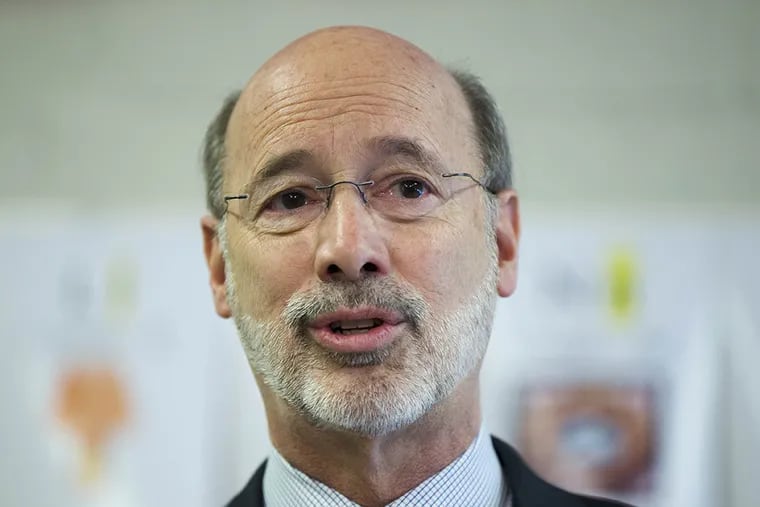 Gov. Tom Wolf on Friday announced a moratorium on executions in Pennsylvania, saying he wanted to wait for the results of further study on its value.