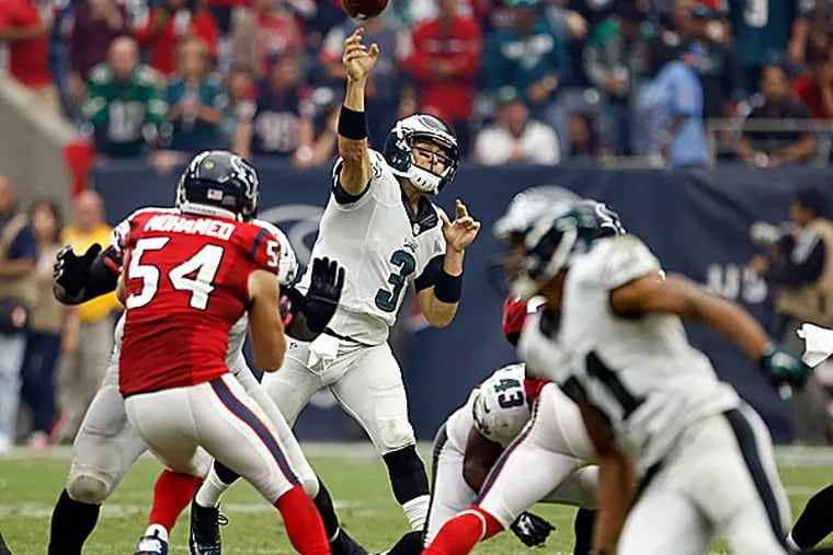 Eagles quarterback Mark Sanchez. (Yong Kim/Staff Photographer)