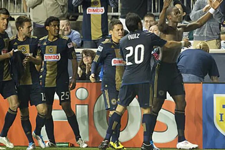The Union are in second place in the Eastern Conference. (Ed Hille/Staff Photographer)