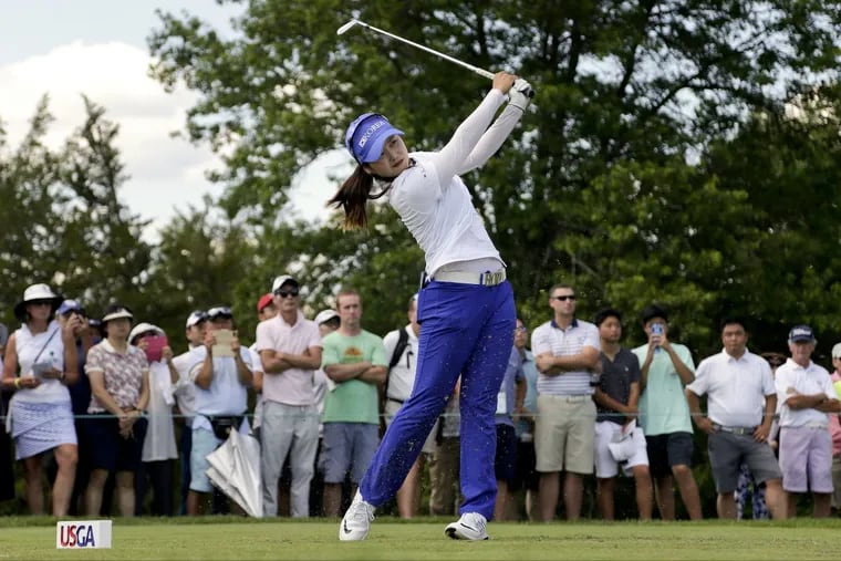 Hye-Jin Choi, of South Korea,, was a late mistake away from becoming the youngest player to win the U.S. Women’s Open.