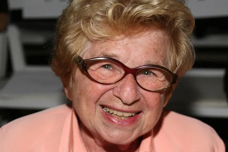 Dr. Ruth Westheimer: Coming to the the Walnut Street Theatre for a production based on her life.