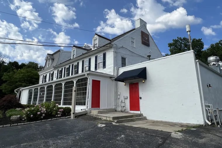 The General Lafayette Inn in Lafayette Hill, shown in July 2022, is being renovated as a business center.