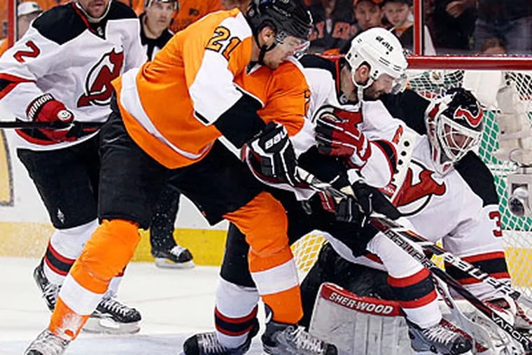 The Flyers need to improve their power play to get past the Devils. (Yong Kim/Staff Photographer)
