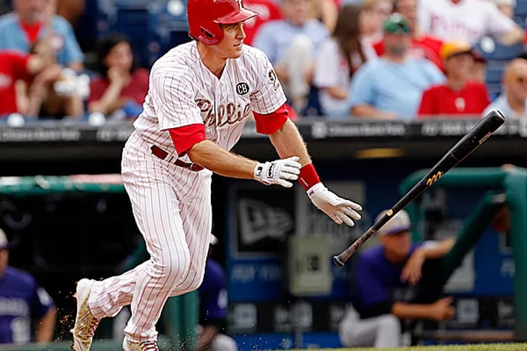 Phillies second baseman Chase Utley. (Ron Cortes/Staff Photographer)