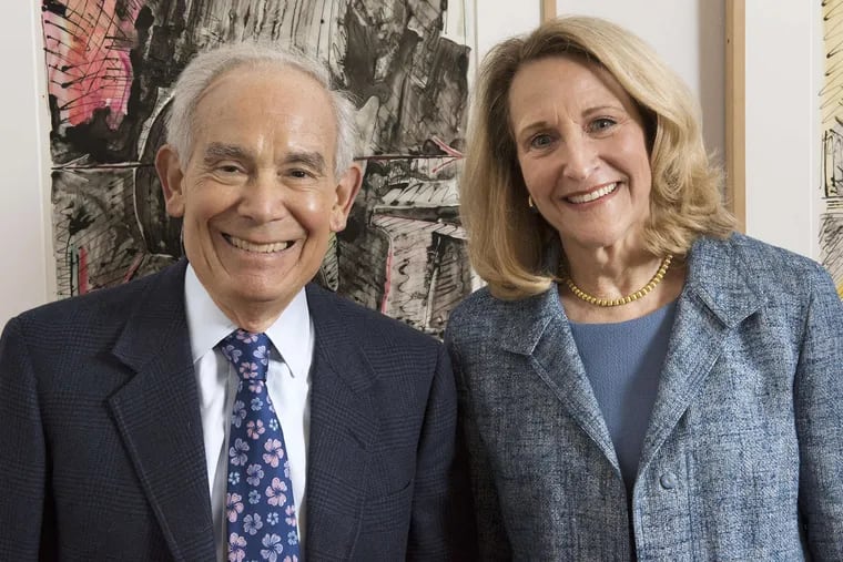 Keith L. and Katherine Sachs have long been supporters of the arts in the region. Both have ties to the Philadelphia Museum of Art as well as the university.