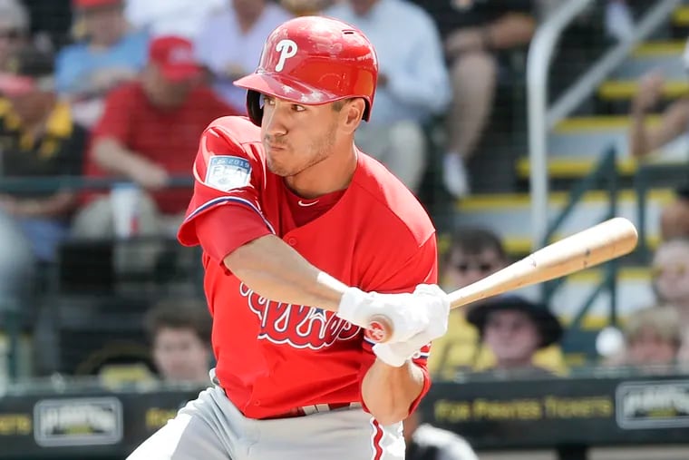 Top outfield prospect Adam Haseley was called up from triple A on Tuesday after the Phillies found out that Andrew McCutchen won't play again this season.