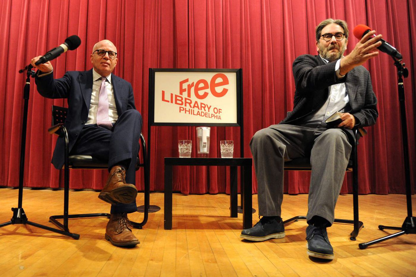 At Free Library, Wolff discusses the firestorm around 'Fire and Fury'