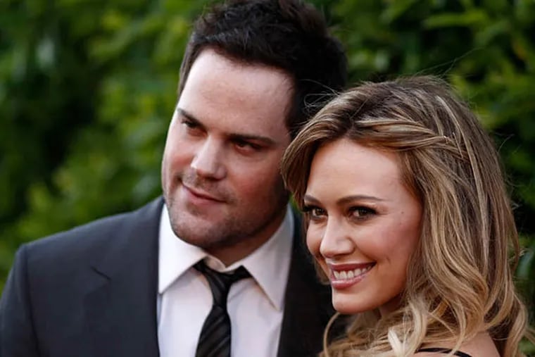 Hilary Duff and Mike Comrie say their separation is amicable, even loving. (Matt Sayles/AP)