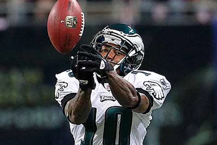 "I just consider myself to be one of the best wide receivers in the NFL," DeSean Jackson said in August. (Ron Cortes/Staff Photographer)