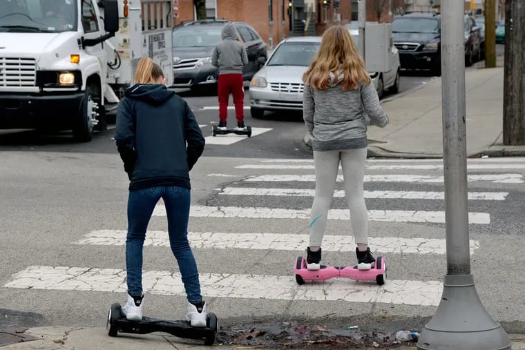 Hoverboarding children would need to wear helmets and pads under legislation set to be introduced on Thursday in City Council.