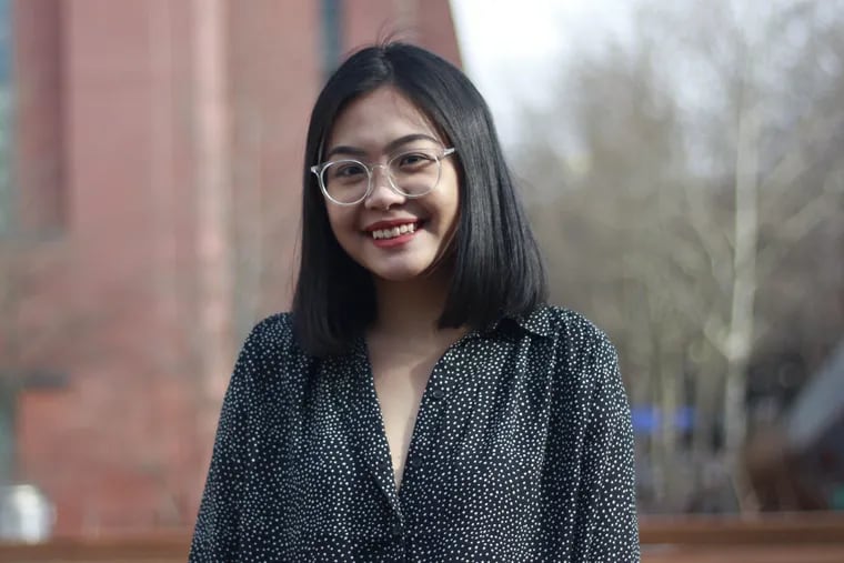 Justine de Jesus, a junior at the University of Pennsylvania, went to CAPS during her sophomore year when she became overwhelmed with school.