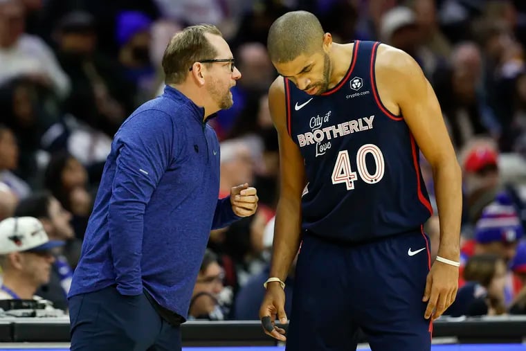 Sixers coach Nick Nurse and forward Nico Batum say they recognize the importance of the Sixers' final two games.