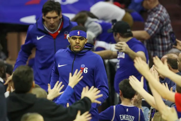 Tobias Harris was one of the key additions the Sixers made during the season.
