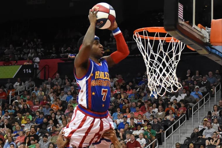 The Harlem Globetrotters will be at the Wildwoods Convention Center this weekend.