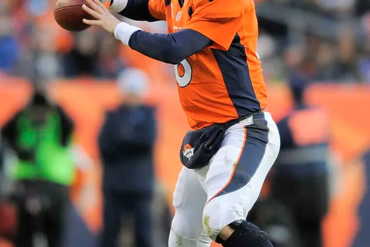 Peyton Manning missed all of 2011 with neck and back woes that necessitated surgery.ASSOCIATED PRESS