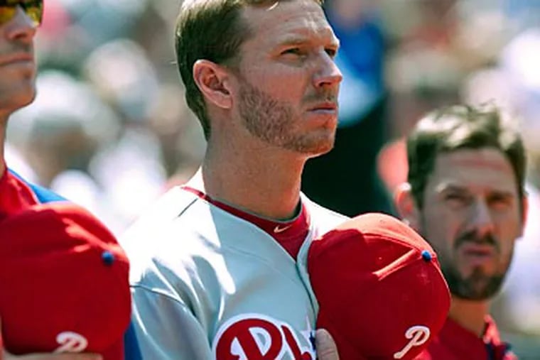 Roy Halladay will take the mound in Toronto for the first time on the away team. (Chris Young/AP, The Canadian Press)
