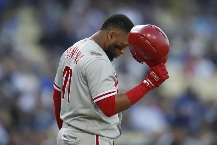 Carlos Santana and the Phillies have struggled during their 10-game road trip, losing four of the last five as they head to Chicago to face the Cubs. 