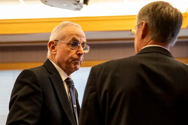 Pennsylvania State Rep. Frank Ryan (left) was tapped by state House Republican leaders to represent them on the school pension board in 2019. He stepped down in 2022.