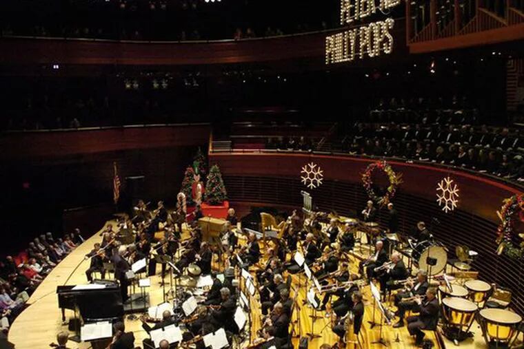 The Philly Pops holiday show ranges from a Hanukkah medley to the Von Trapp children.
