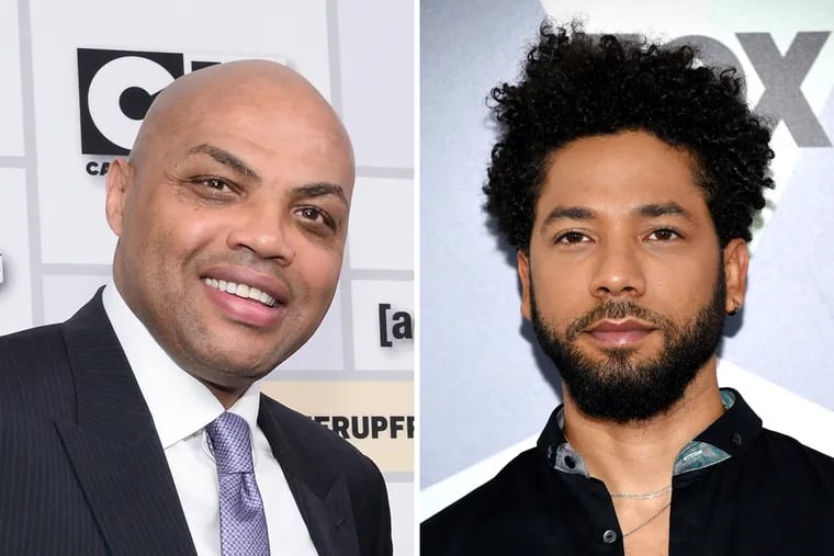 TNT "Inside the NBA" host Charles Barkley's comments about "Empire" actor Jesse Smollett on Thursday night went viral on social media.