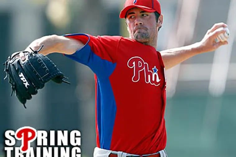 Cole Hamels is poised to enter free agency as the top starting pitcher available. (Yong Kim/Staff Photographer)