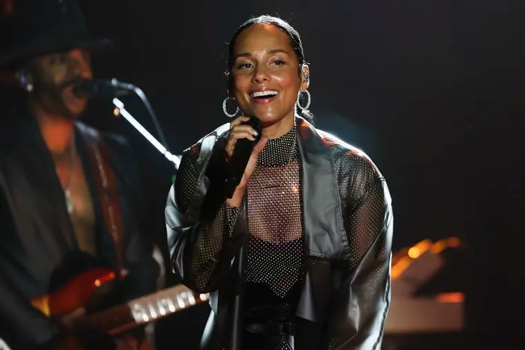 Alicia Keys in September 2022, in Tampa, Fla. Her "Keys to the Summer" tour comes to South Philly on Monday. (Luis Santana/Tampa Bay Times/TNS)