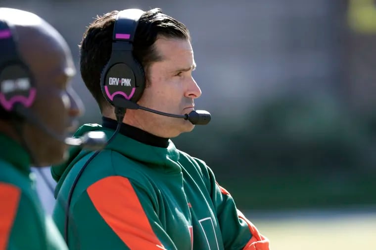 New Penn State defensive coordinator Manny Diaz met with the media for the first time on Friday.