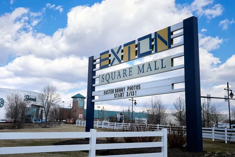 PREIT, which owns the Exton Square Mall, will replace the site’s Kmart building with an organic grocery store. (ED HILLE / Staff Photographer)
