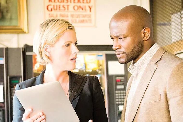 "Murder in the First".(Kathleen Robertson and Taye Diggs)