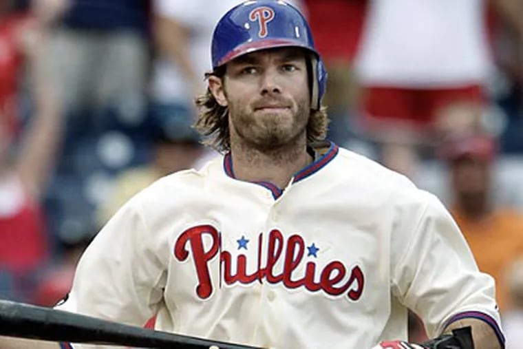 "I think he needs to get off his feet, slow down," Charlie Manuel said of Jayson Werth. (Elizabeth Robertson/Staff file photo)