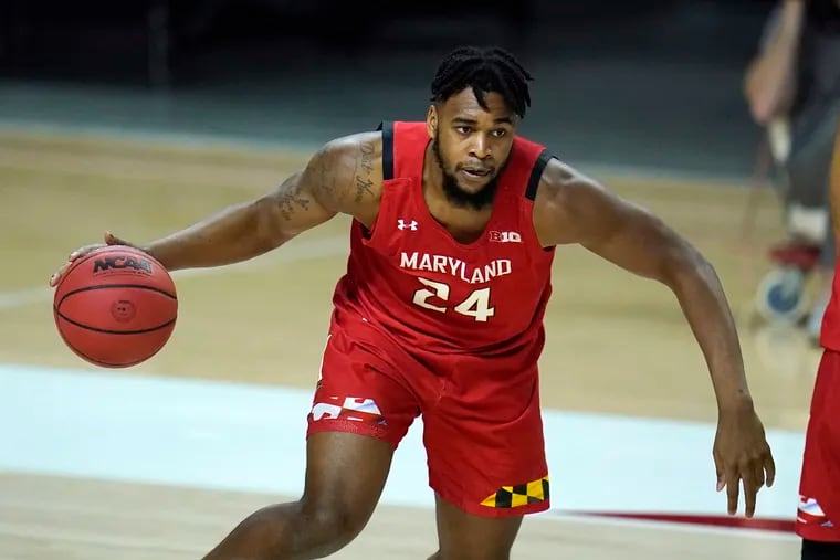 Donta Scott averaged 11 points and 5.9 rebounds per game for Maryland last season.